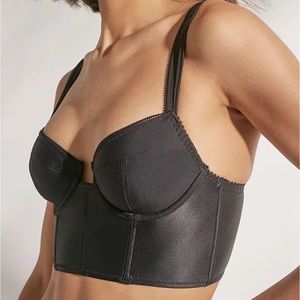 urban outfitters gina corset bra top